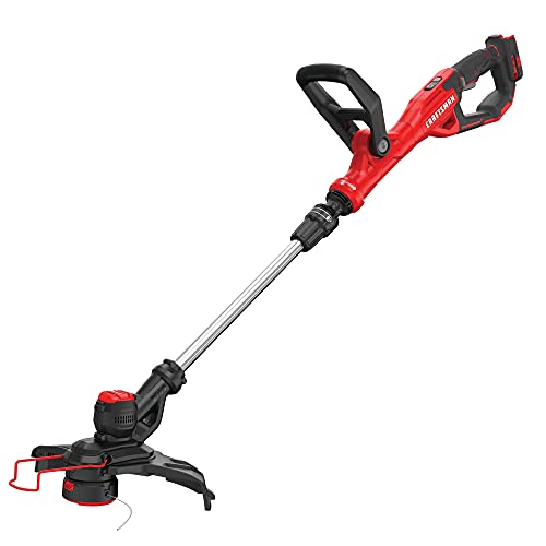 CRAFTSMAN V20 WEEDWACKER Cordless String Trimmer Edger with Automatic Feed, 13 inch, Bare Tool Only (CMCST900B) Craftsman