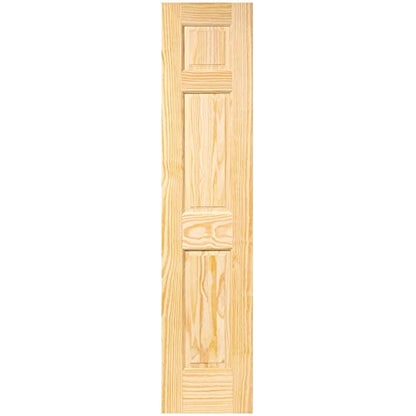 6-Panel Solid Pine Interior Door Slab (18x80) - WoodArtSupply