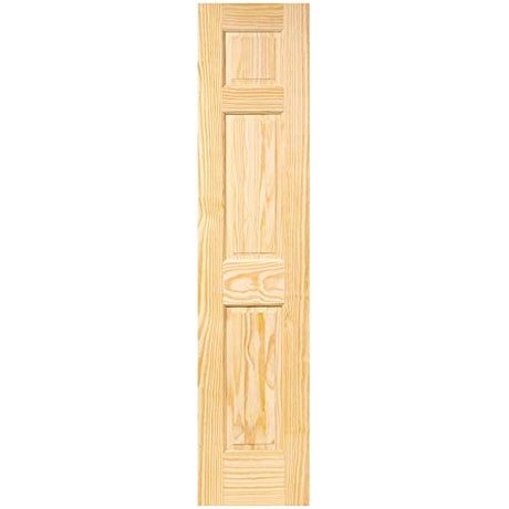 6-Panel Solid Pine Interior Door Slab (18x80) Kimberly Bay