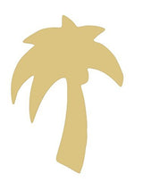 Palm Tree Cutout Unfinished Wood Nautical Decor Summer Decor Beach House Decor MDF Shape Canvas Style 1 (12") Diverse Woodworking