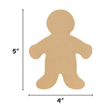 Hygloss Products People Paper Cut Outs Culturally Diverse Family, Cardstock, 5" Wee Kid-24 ct, 5-Inch, Assorted 24 Count Hygloss