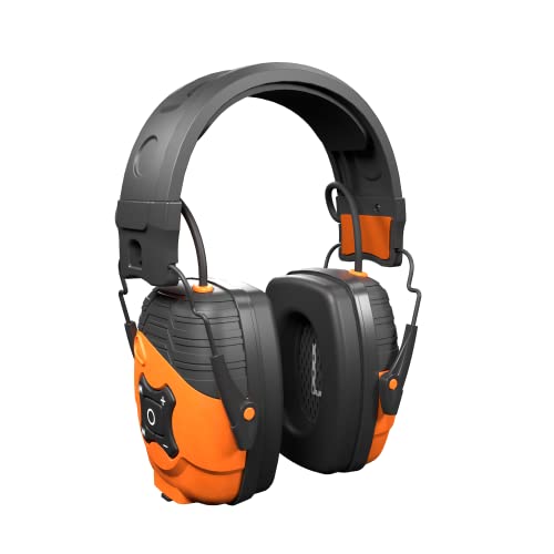 ISOtunes LINK 2.0 Bluetooth Earmuffs: Upgraded Wireless Hearing Protection with 50 Hour Battery Life and 25 dB Noise Reduction Rating - WoodArtSupply