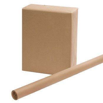 2 ROLLS - Brown Kraft Wrapping Paper 30" x 15 Feet x 2 Rolls - WoodArtSupply