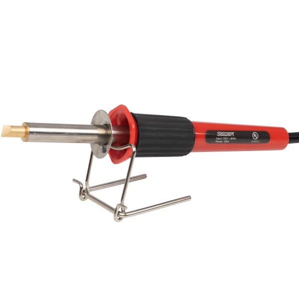 Stalwart 29-Piece 25W Wood Burning Kit with Tips, Red Stalwart