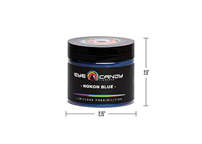 Eye Candy Premium Mica Powder Pigment “Nokon Blue” (50g) Multipurpose DIY Arts and Crafts Additive | Woodworking, Epoxy, Resin, Paint, Nail Polish, - WoodArtSupply