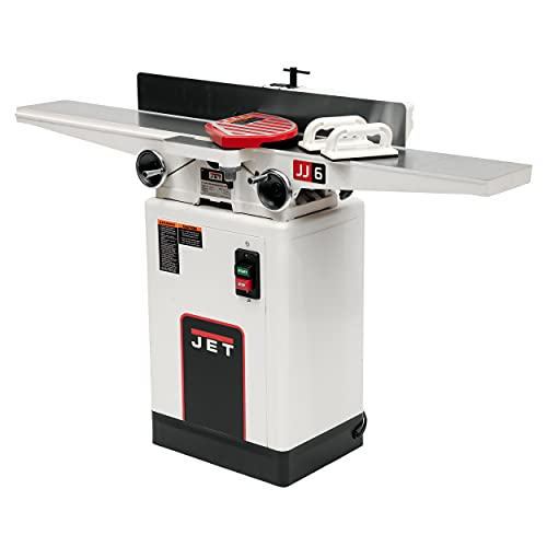 JET 6-Inch Jointer, 3 HSS Knives, 1Ph 115/230V (JJ-6CSDX) - WoodArtSupply