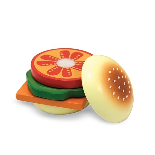 Melissa & Doug Wooden Sandwich-Making Pretend Play Food Set Melissa & Doug