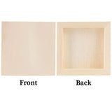 ADXCO 8 Pack Wood Panels 5 x 5 Inch Unfinished Wood Canvas Wooden Panel Boards for Painting, Pouring, Arts Use with Oils, Acrylics ADXCO