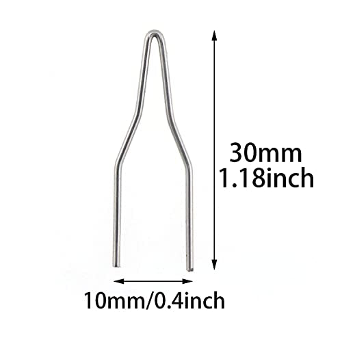 ZZHXSM 23PCS Pyrographic Tip Kit Wire Pen Nibs Wood Burning Tips Carving Heating Wire Replacement for High Impedance Pyrography Machine Wood Burning ZZHXSM