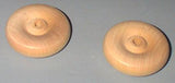 50 Wood 2 Inch Toy Wheel w/1/4 hole Wiseacresart