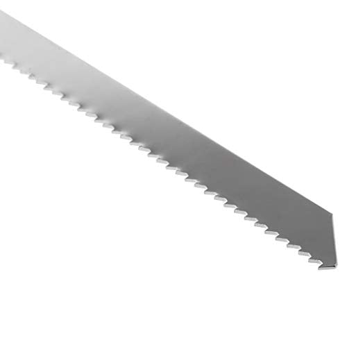 KUKALE Power Tool, Stainless Steel 300mm Reciprocating Power Saw Blade With Fine Tooth Effective For Cutting Wood Woodworking Tool Supplies KUKALE