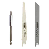 General Tools 14 piece 4-In-1 Multi-Purpose Screwdriver/Saw Set #86014, Compact and Portable For Camping, Car, Home - WoodArtSupply