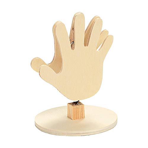 Do It Yourself Wood Praying Hands Note Holder - Crafts for Kids and Fun Home Activities - WoodArtSupply