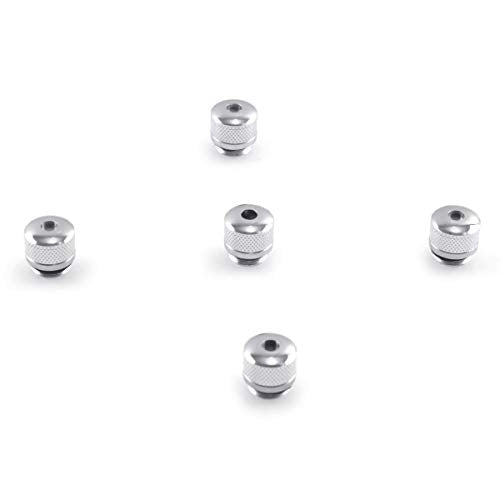 FreeMascot 5 Pcs Sky Patterns Heads Cap for Laser Pointer Light (Silver) FreeMascot