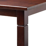 Winsome Kingsgate Dining Table, Walnut Winsome
