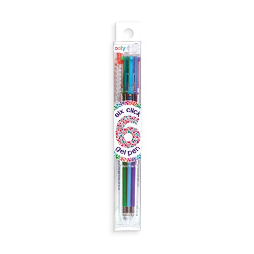 OOLY, Six Click Gel Pen (132-045) - WoodArtSupply