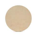 Wood Circles 11 inch 1/2 inch Thick, Unfinished Birch Plaques, Pack of 1 Wooden Circle for Crafts and Blank Sign Rounds, by Woodpeckers Woodpeckers
