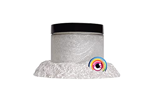 Eye Candy Premium Mica Powder Pigment “Snowflake White” (25g) Multipurpose DIY Arts and Crafts Additive | Natural Bath Bombs, Resin, Paint, Epoxy, - WoodArtSupply