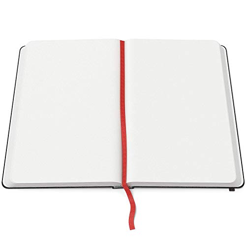 Arteza Small Sketch Book 3-Pack, 5.1x8.3 inch Sketch Pads, 100 Pages per Drawing Book, 118lb 175gsm, Hardcover Drawing Pad, Bookmark Ribbon, ARTEZA