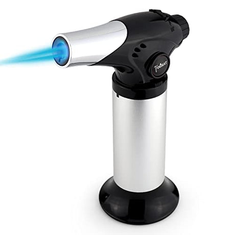 Foghat Cocktail Smoker Torch for Smoked Cocktails and Cooking - Handheld Refillable Culinary Butane Kitchen Blow Torch Lighter Gun, Creme Brulee THOUSAND OAKS BARREL