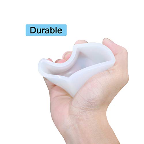 FineGood 5 Pcs Square Resin Molds Epoxy Resin Molds Molds Resin Mold Kit Silicone Resin Mold FineGood