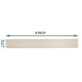 8 Inch 50PCS Popsicle Sticks for Crafts, Jumbo Craft Sticks Wooden Paint Stick for Arts & Craft Projects & DIY Projects & Ice Cream, Waxing, Mixing CR CHRWLIN