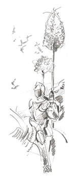 Faber-Castell 9000 Jumbo Graphite Pencil Set - 2 Graphite Sketch Pencils (2B, 4B), Double Hole Pencil Sharpener, Dust Free Art Eraser - Graphite Faber-Castell