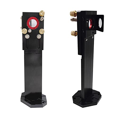 FONLAND CO2 Laser Head Set for Focusing Lens D18 FL38.1& D20 FL50.8/63.5/101.6mm Reflection Mirror 25mm for Laser Engraving Cutting Machine FONLAND