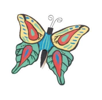 Unfinished Wooden Butterflies (Pack of 12) S&S Worldwide