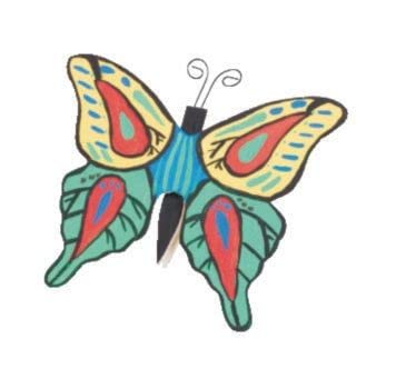 Unfinished Wooden Butterflies (Pack of 12)