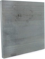 Cornucopia Blank Wood Plaques (2-Pack), Gray Washed Fir Wooden Sign for DIY Crafts 12x12 Inch Cornucopia Brands