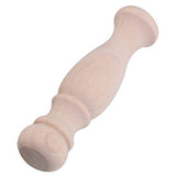 Mxfans Decorative Wood Spindles Unfinished Wood Craft Spindles 72x18mm Pack of 20 Mxfans