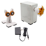 Portable Professional Lure Fishing Rod Winding Machine DIY Fishing Rod Epoxy Resin Rotating Gluing Machine 0-30RPM Adjustable Aitoserlea