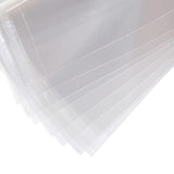 Falling in Art Acid Free 1.496mil (Single Side) Crystal Sealed Clear Bags for 9x12 Art Prints, Photos, 9 3/8 Inches by 12 2/5 Inches, 25-Pack Falling in Art