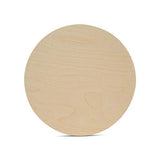 Wood Circles 8 inch, 1/4 Inch Thick, Birch Plywood Discs, Pack of 3 Unfinished Wood Circles for Crafts, Wood Rounds by Woodpeckers Woodpeckers