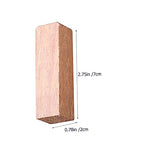 VILLCASE 3pcs Engraving Material Beginners Carving Blocks Carving Blocks Craft Basswood Carving Blocks Unfinished Wooden Cubes t Tool Wood Tools Wood VILLCASE