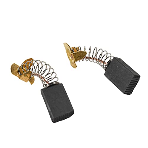 HQRP 2-Pack Carbon Brush Set Compatible with Makita CB303 194996-6 191963-2 CB-303 Power Tools Sander Router Circular Saw Grinder Drill HQRP