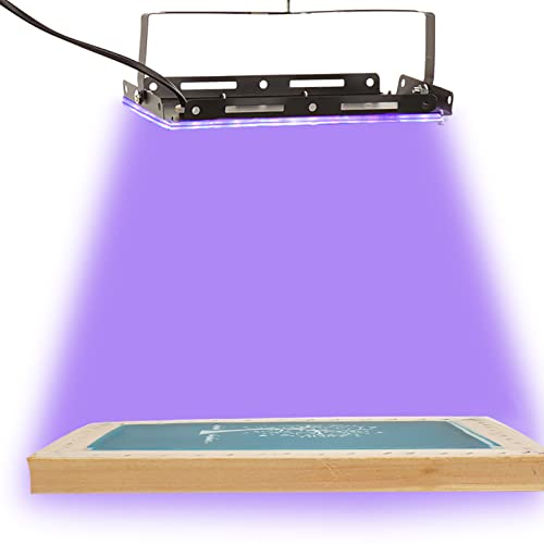 Dorhui Exposure Unit for Screen Printing, 25W LED UV Screen Printing Exposure Light for Screen Printing Kit Photo Emulsion Kit, Speedball Diazo Light Dorhui