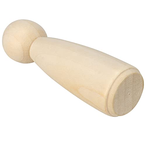 SEHOI 40 PCS 3.5 Inch Wooden Peg Dolls, 20 Mom, 20 Dad Unfinished Wooden People Set Wooden Peg Figures Peg People for Painting, Graffiti, Crafts, SEHOI