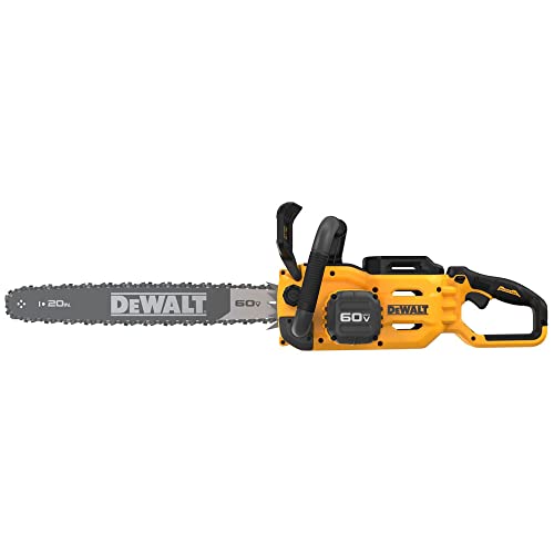 DEWALT (DCCS677B) 60V FLEXVOLT 20" Brushless Chainsaw-Bare Tool, Yellow DEWALT