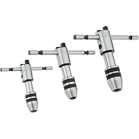 Grizzly Industrial H2725 - Ratchet T-Handle Tap Wrench - Set Grizzly Industrial