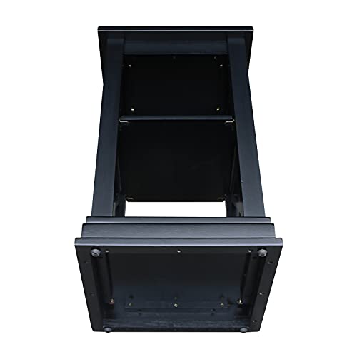 IC International Concepts International Concepts Hampton Accent Shelves Table, Black - WoodArtSupply