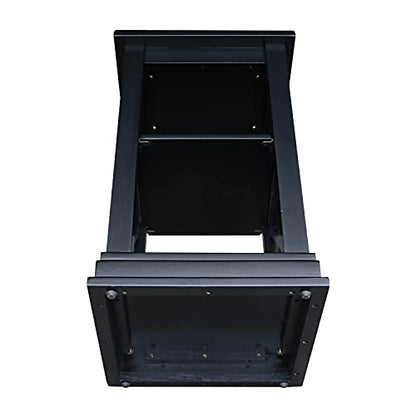 IC International Concepts International Concepts Hampton Accent Shelves Table, Black - WoodArtSupply