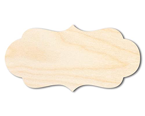 Unfinished Wood Award Plaque Silhouette - Craft - up to 36" DIY 6" / 1/2" 24 Hour Crafts