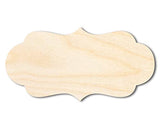 Unfinished Wood Award Plaque Silhouette - Craft - up to 36" DIY 6" / 1/2" 24 Hour Crafts