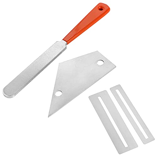 SOUJOY 17 Pieces Guitar Luthier Tool Set, Including Fret Rubber Hammer, Fret Crowning File, Fret Leveling Beam Sanding Leveler Beam, Fret Rocker, SOUJOY