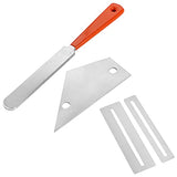 SOUJOY 17 Pieces Guitar Luthier Tool Set, Including Fret Rubber Hammer, Fret Crowning File, Fret Leveling Beam Sanding Leveler Beam, Fret Rocker, SOUJOY