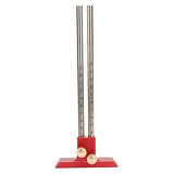 Antilog Wood Marking Gauge, Stainless Steel Woodworking Double Head Scriber Ruler Marking Gauge Wood Scribe Tool Carpentry Antilog