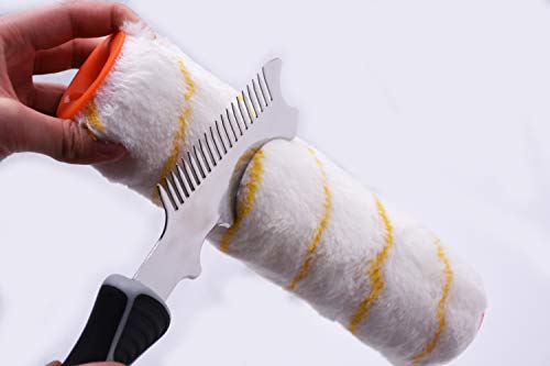 ROLLINGDOG 4 in 1 Paint Brush Comb - Paint Brush&Roller Cleaner Tool ROLLINGDOG