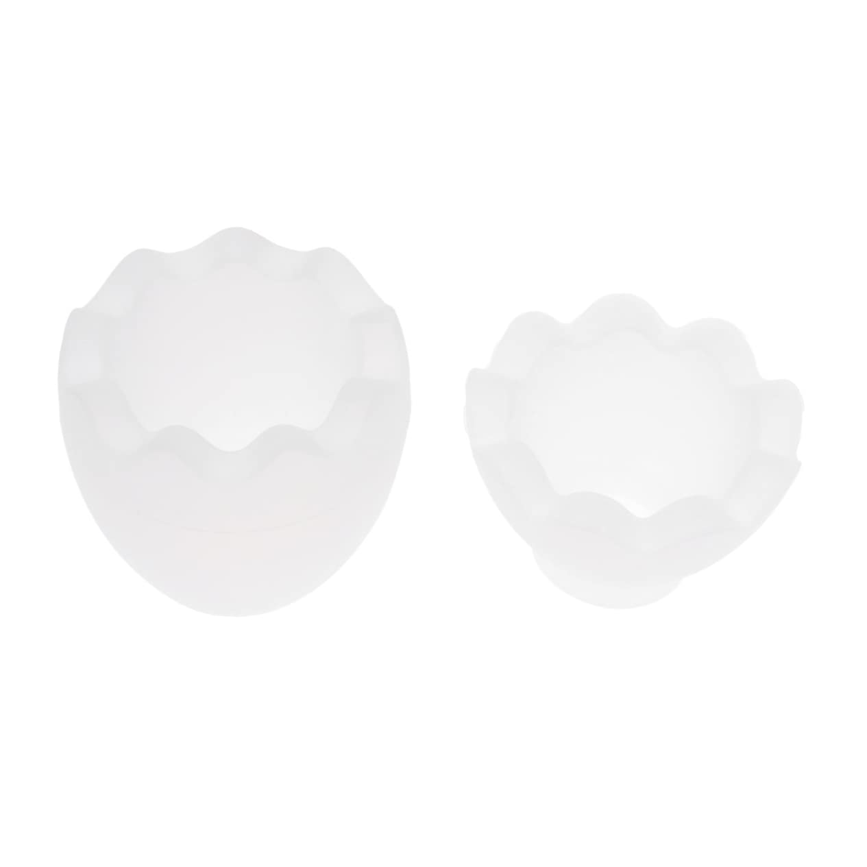 Anneome DIY Animal Jewelry Organizer Tray Easter Decoration Casting Silicone Containers Mousse Egg Bite Ornament Resin Molds Lotion Container Epoxy Anneome